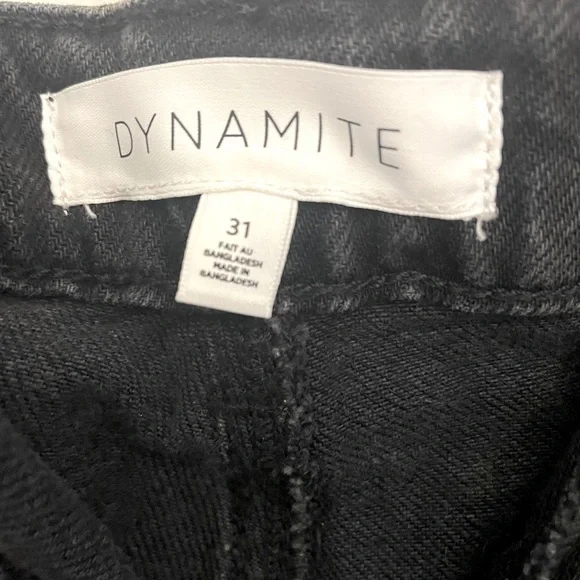 Dynamite High Rise Black Shorts - Picture 3 of 3